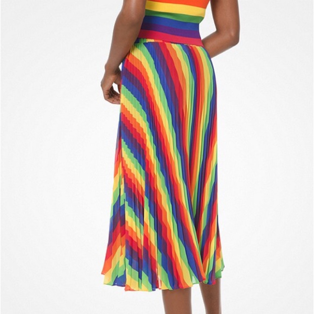 Michael Kors rainbow skirt